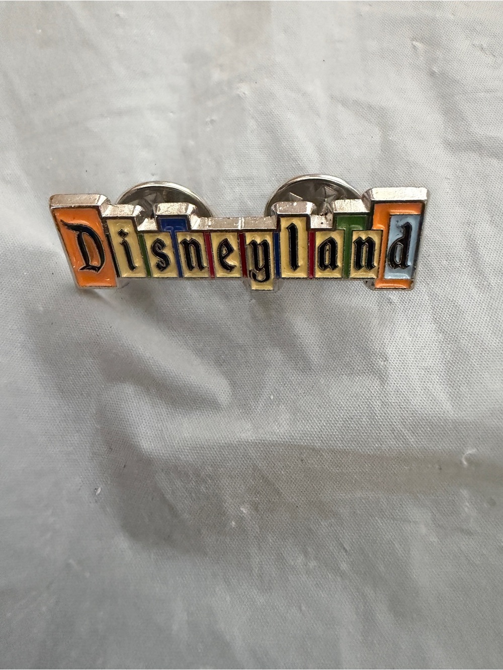 Disney Multicolor Enamel Logo Pin
